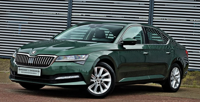 Skoda Superb cena 106900 przebieg: 57000, rok produkcji 2021 z Wyśmierzyce małe 667